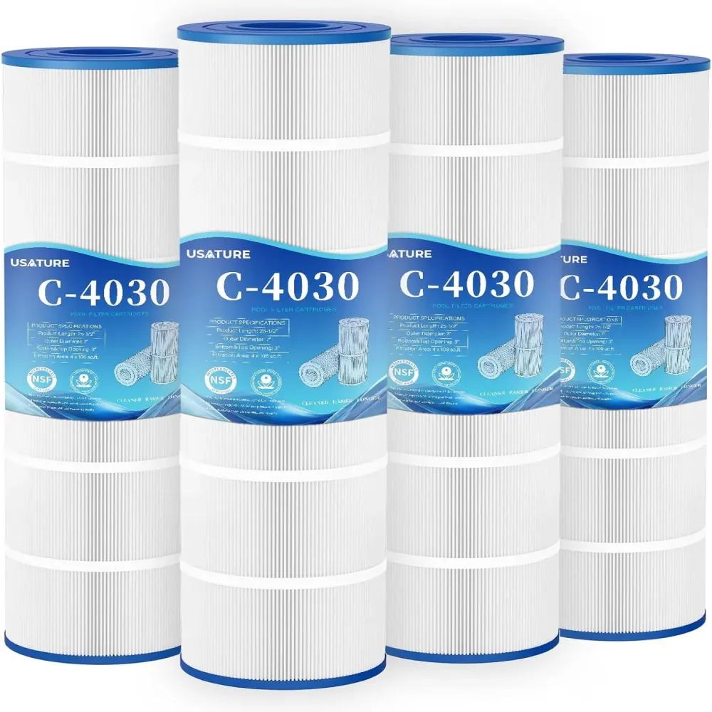 Pool Filter 4 pack 2" 7"