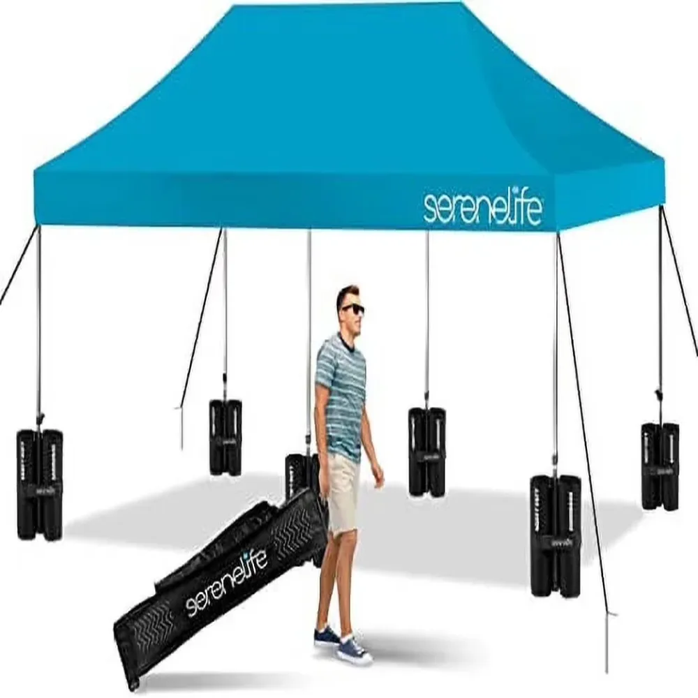 Shelter foldable blue 120"