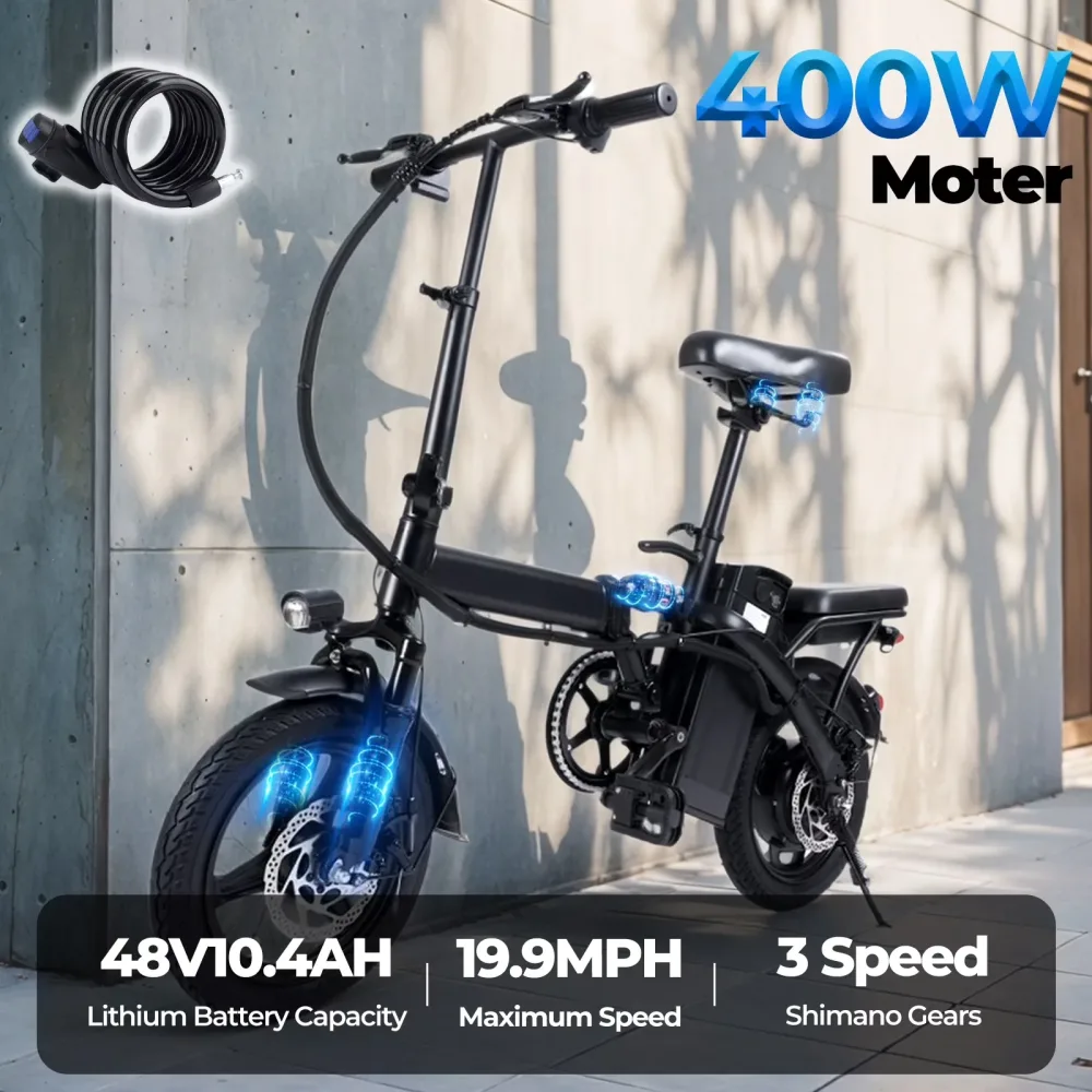 Electric Bikes 48v 750w 14"