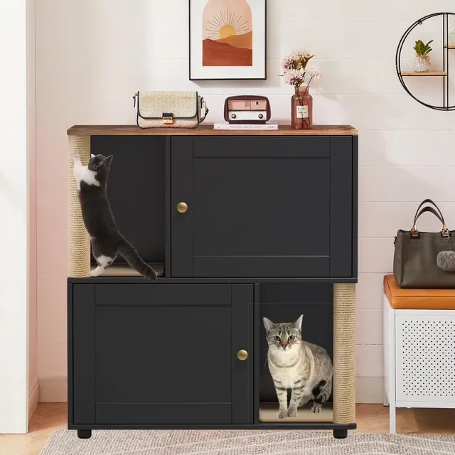 Cat Litter 22" black 24"