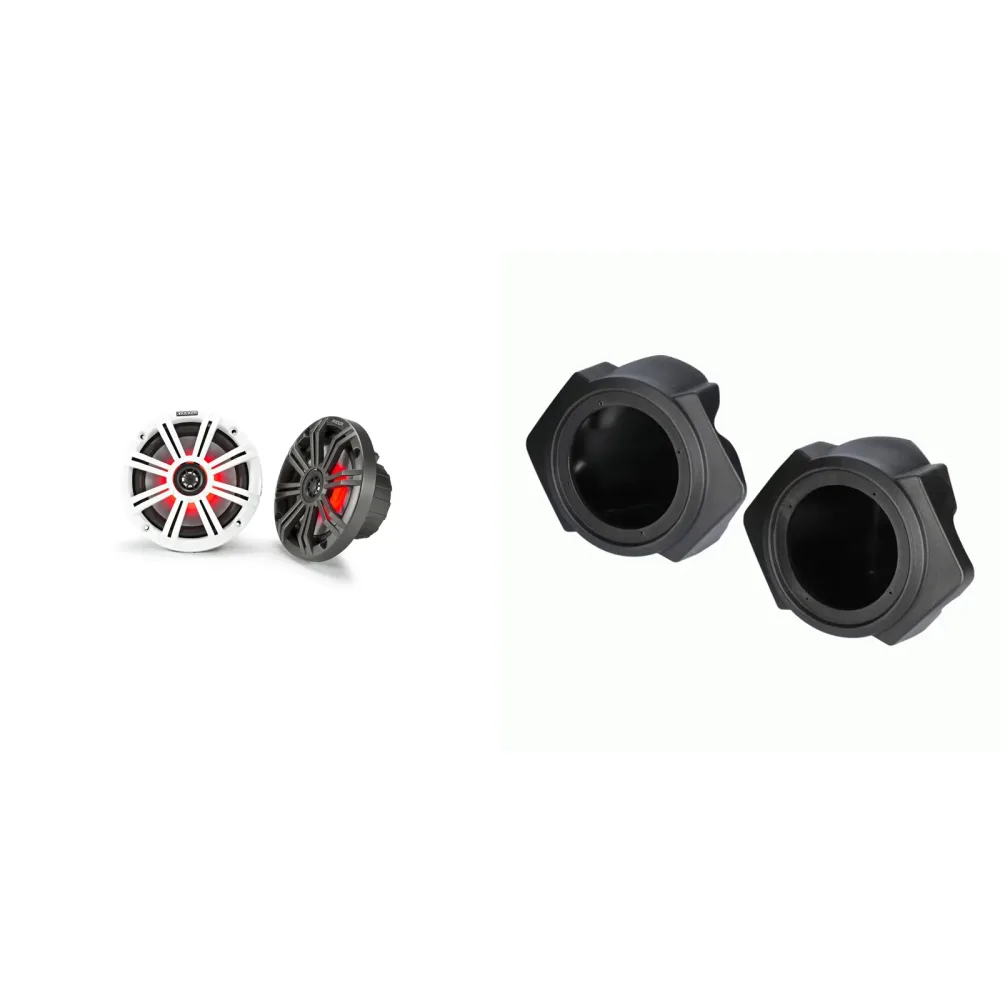 Speaker Pods 6.5" led 6.75"