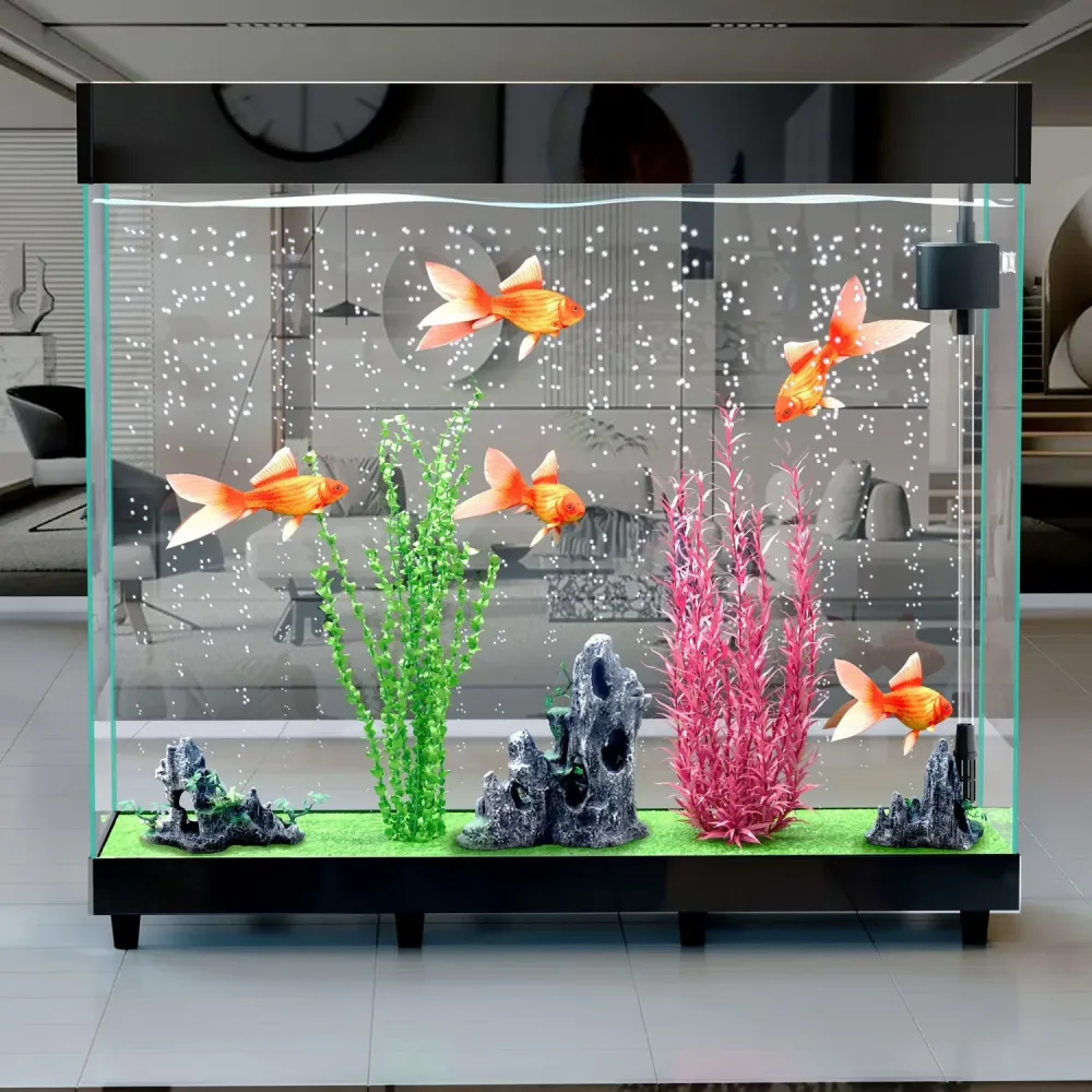 Fish Tank 42.5w black 352 lb