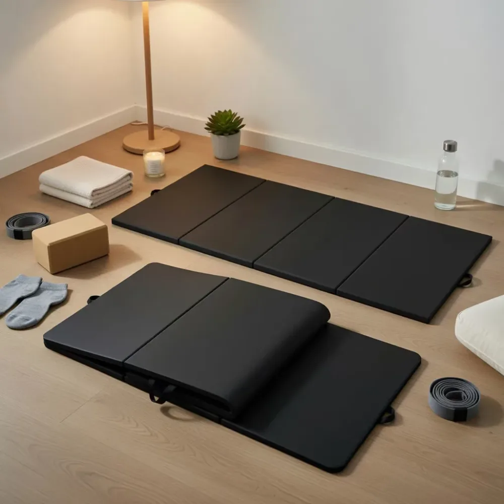 Exercise Mat folding black 2"