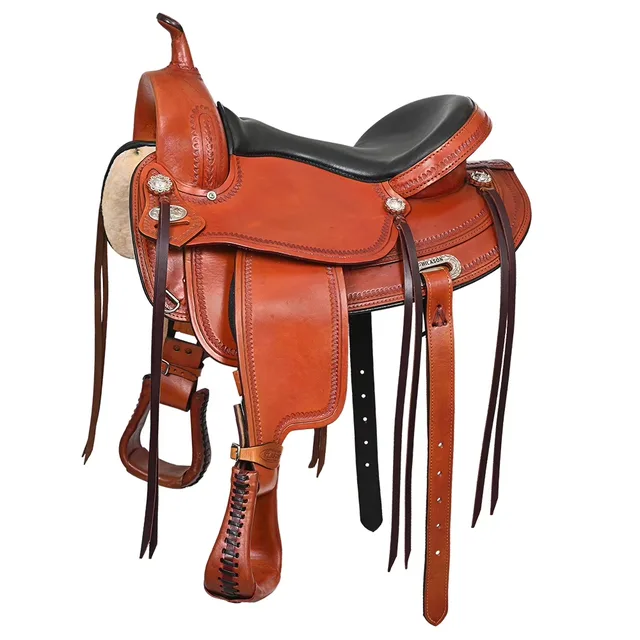 Horse Saddle 16 in 15" tan