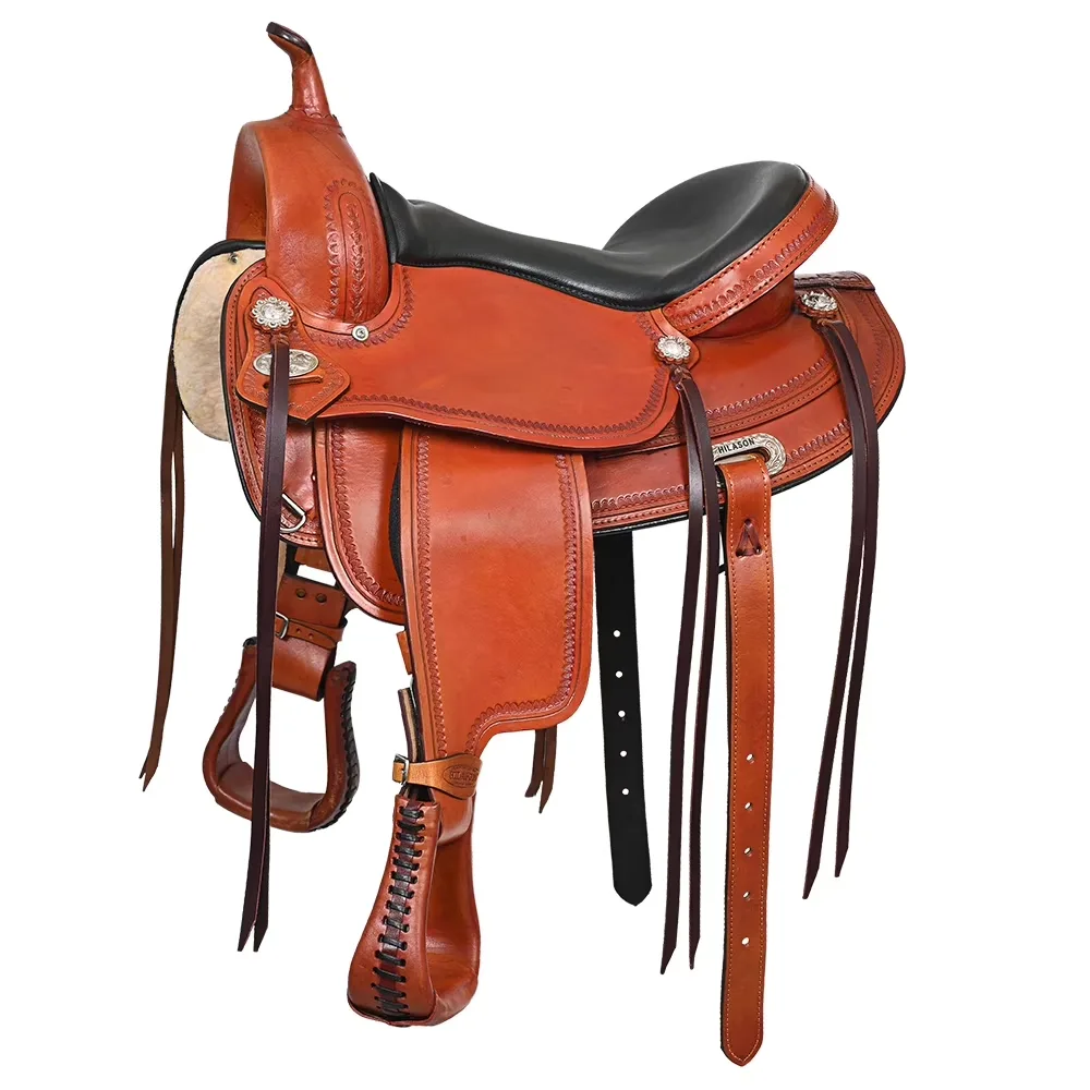 Horse Saddle 16 in 15" tan