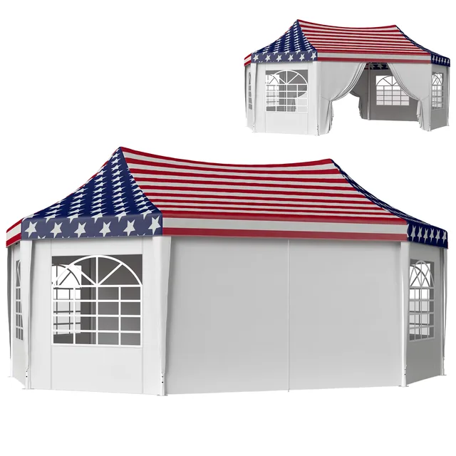 Party Tent 16.4 ft 267.7" 196.9"