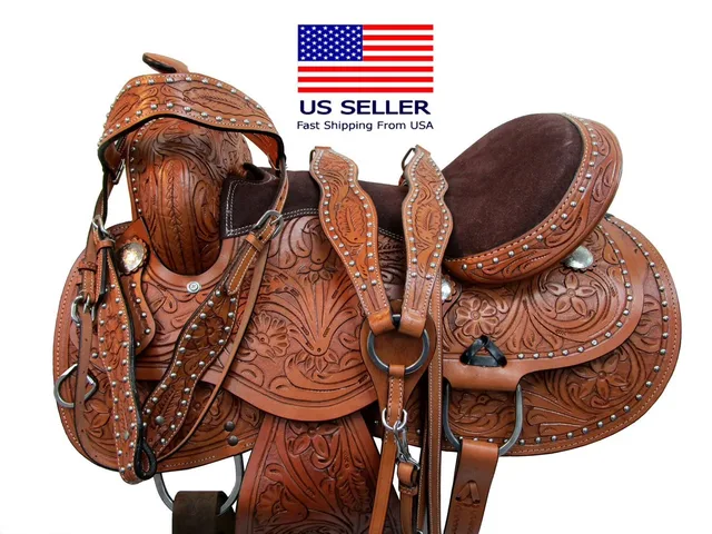 Horse Saddle 6.75" 3" 4"