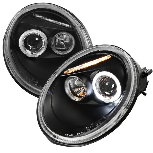 Projector Headlights black waterproof