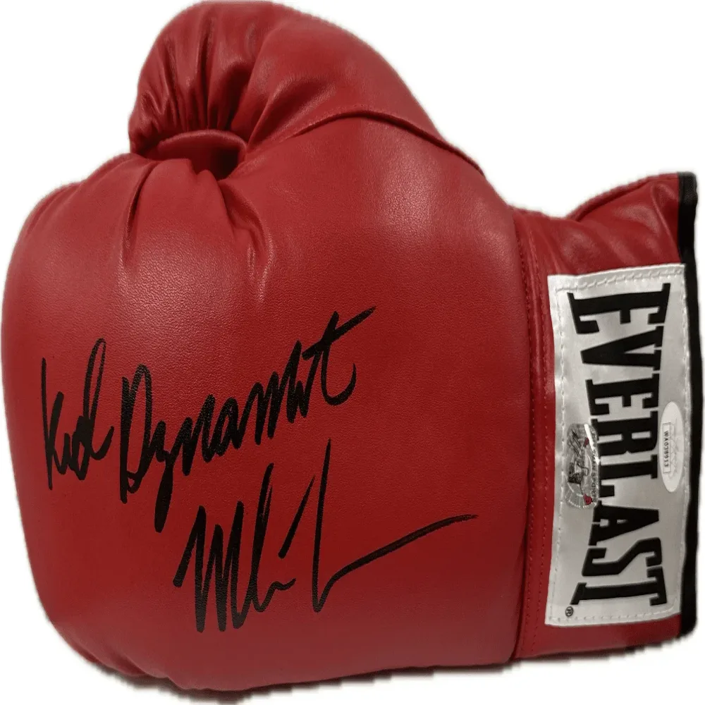Leather Boxing red