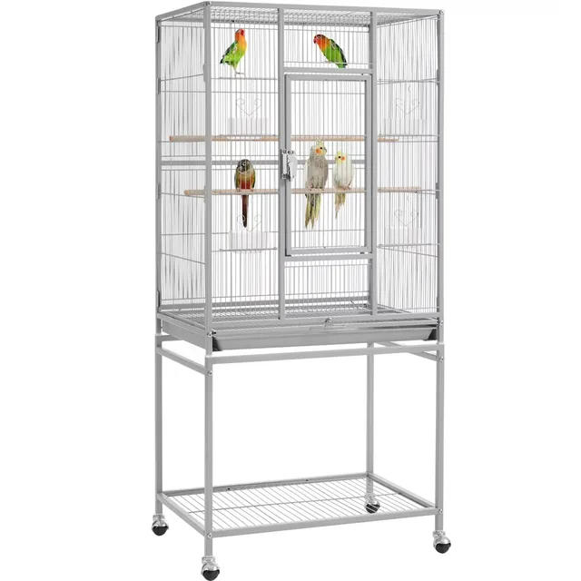 Stand 53.5" blue gray