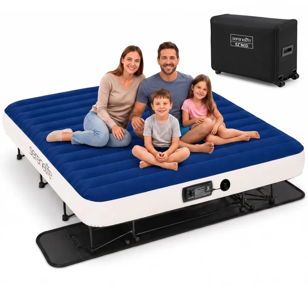 Air Mattress blue white 20"