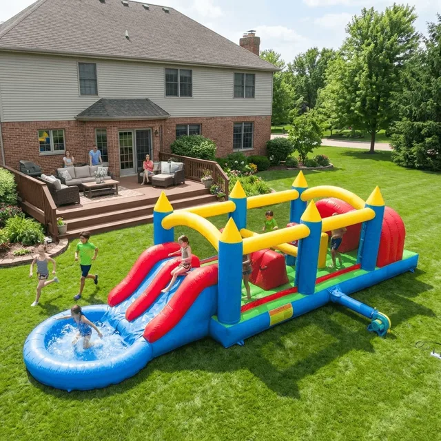 Backyard 30ft 30' 8'