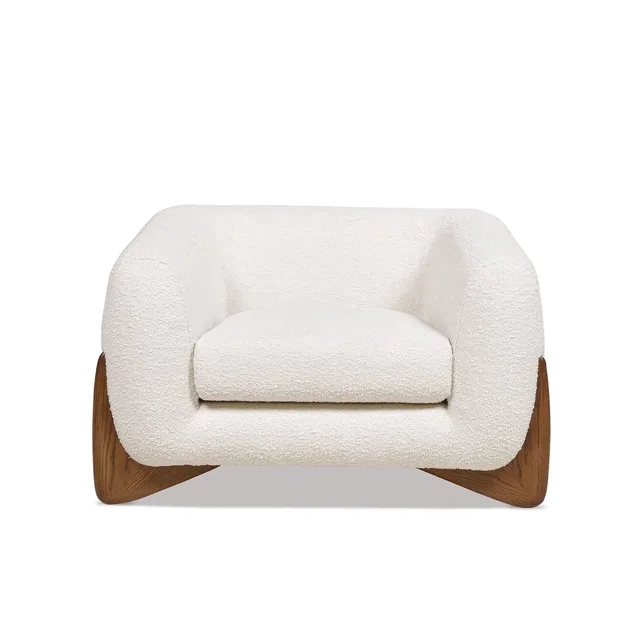 Sofa 90.5" white 24 inches