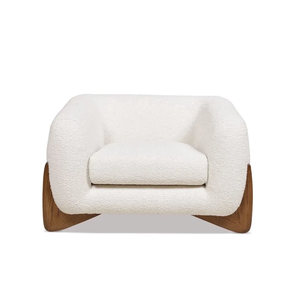 Sofa 90.5" white 24 inches