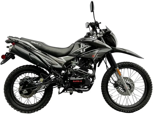 Dirt Bike black 2.1 gallons 35 inch