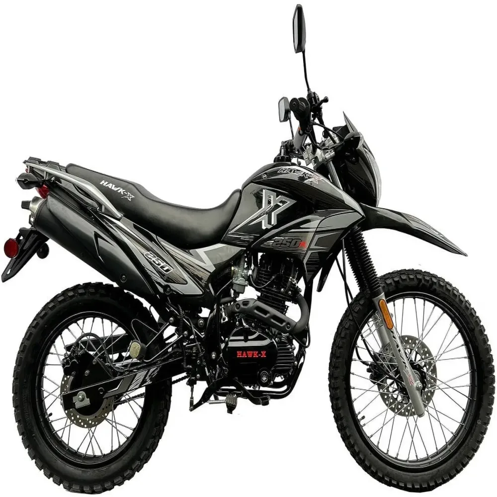 Dirt Bike black 2.1 gallons 35 inch