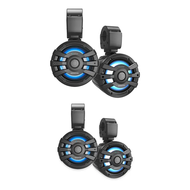Speaker 7.7" led black