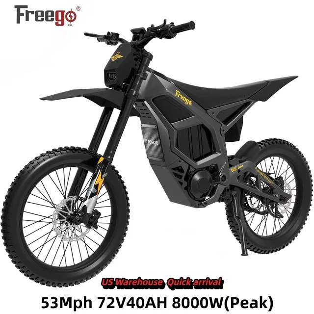 Dirt Bike 8000w 72v 19"
