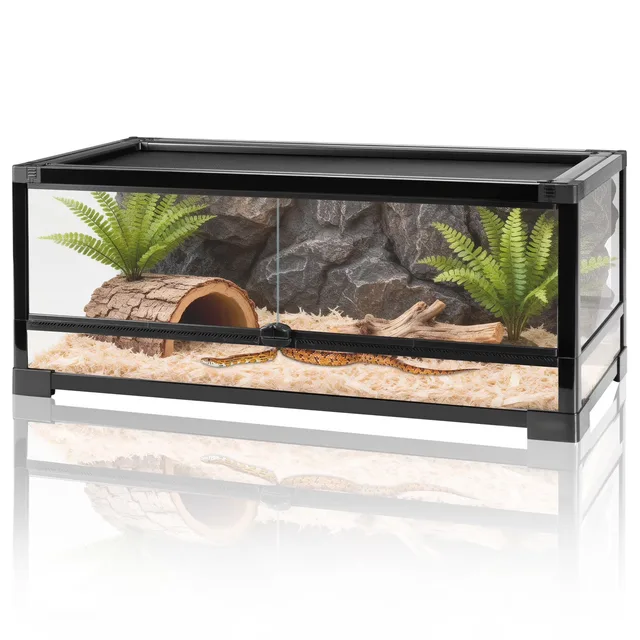Glass Reptile black 30" 12"