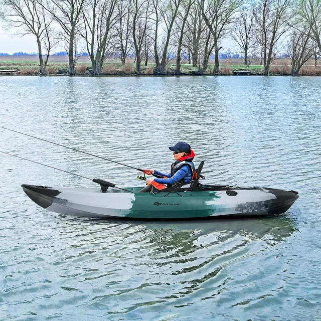 Fishing Kayak gray 276 lbs