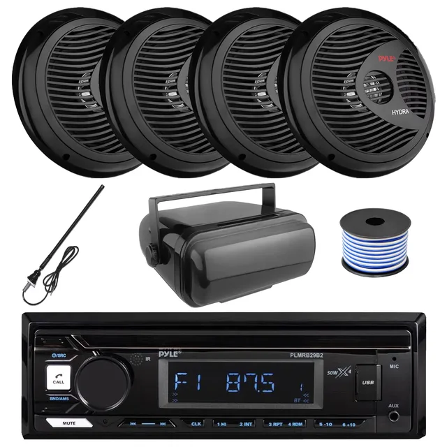 Stereo Receiver 6.5" 150w bluetooth