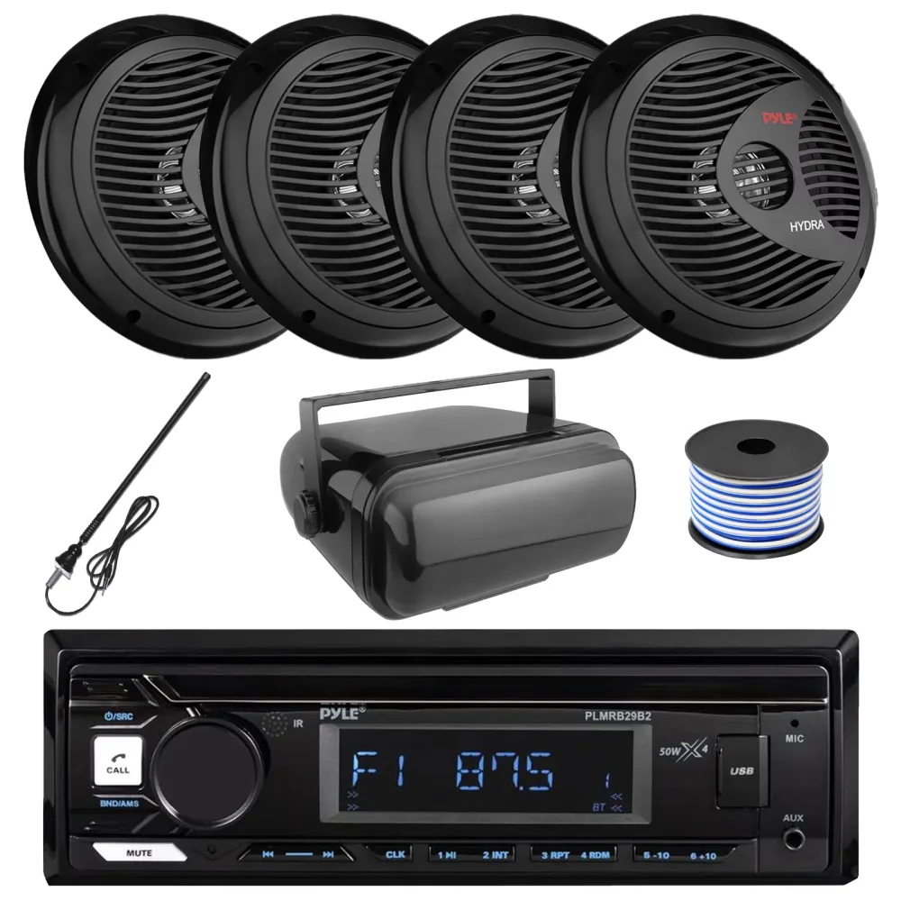 Stereo Receiver 6.5" 150w bluetooth