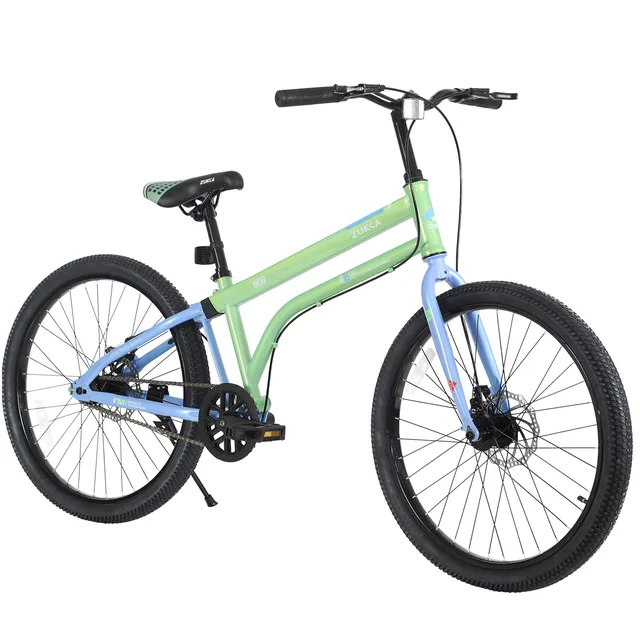 Speed Bike 24 inch blue green