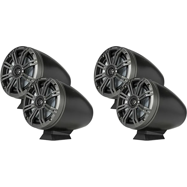 Mount 2 pair 6.5" black