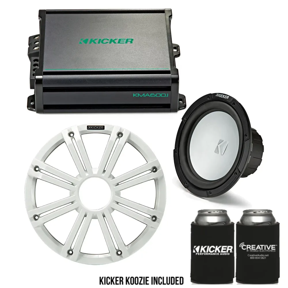 Amplifier Bundle 10 inch 600 watt led