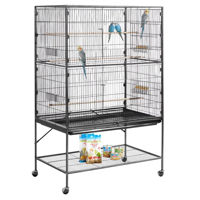 Bird Cage 59.5 inch blue grey
