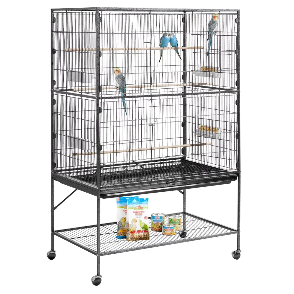 Bird Cage 59.5 inch blue grey