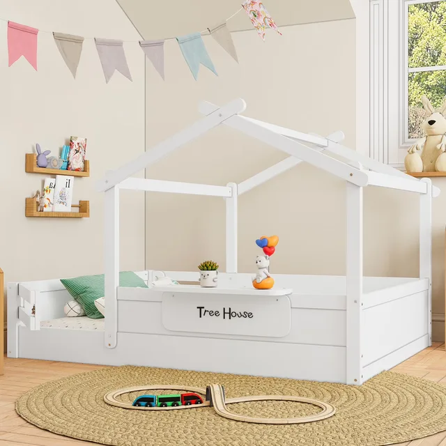 Bed white