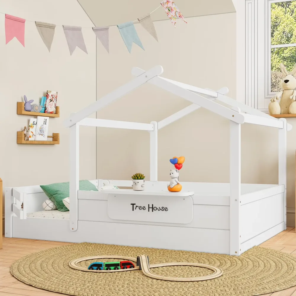 Bed white