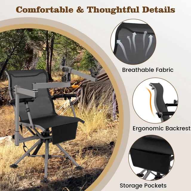 Chair Adjustable portable foldable