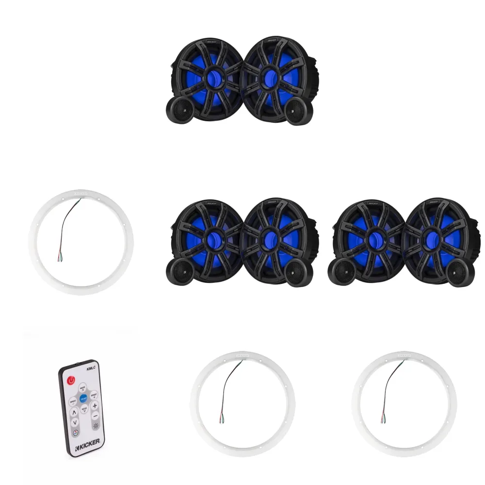 Component 3 pair 8" led