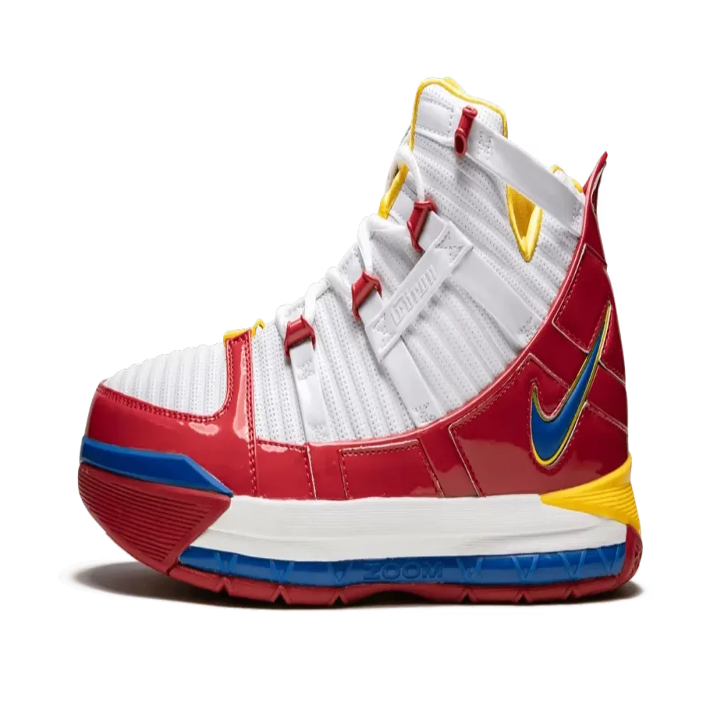 Basketball white red blue