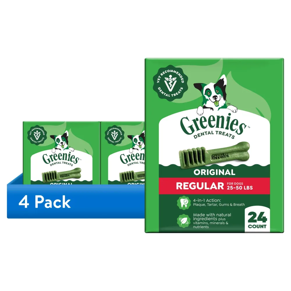Dog Treats 4 pack 24 oz 25-50 lbs