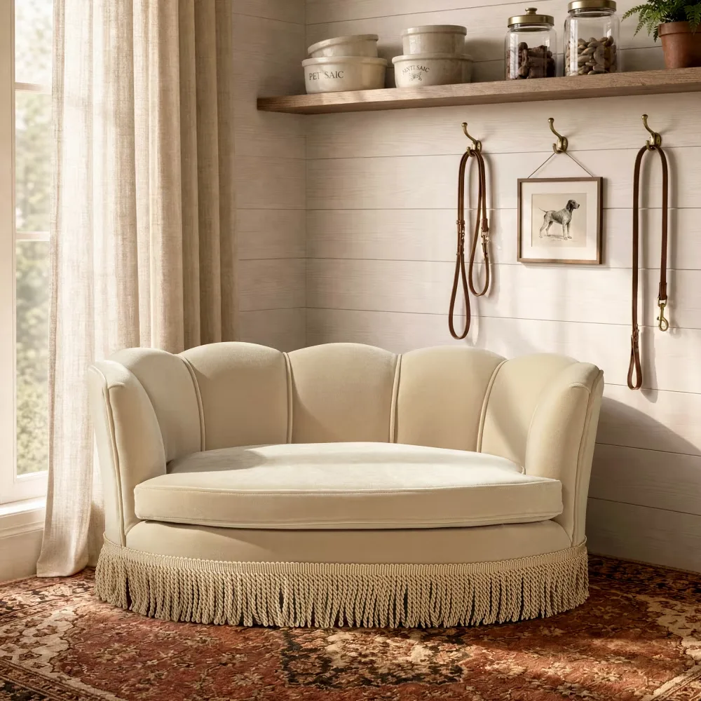 Sofa Bed 34.5" brown 34.5 inches
