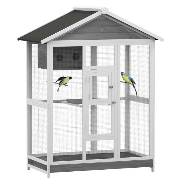 Wooden Bird 64.5" gray 50"