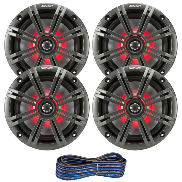 Marine Audio 2 pair 6.5" 195 watts