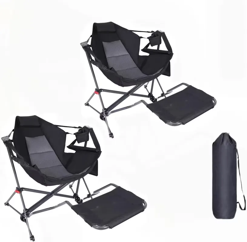 Camping Chair 2 pack portable adjustable