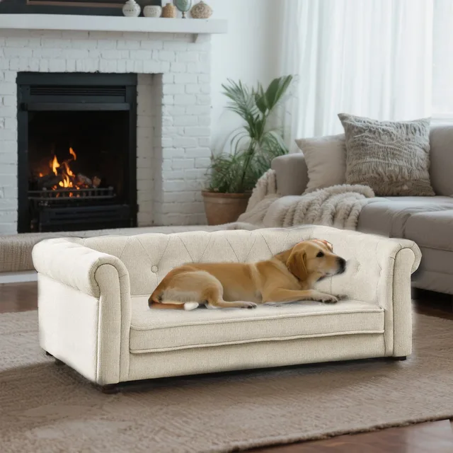 Pet Bed beige 100 pounds 40 inches