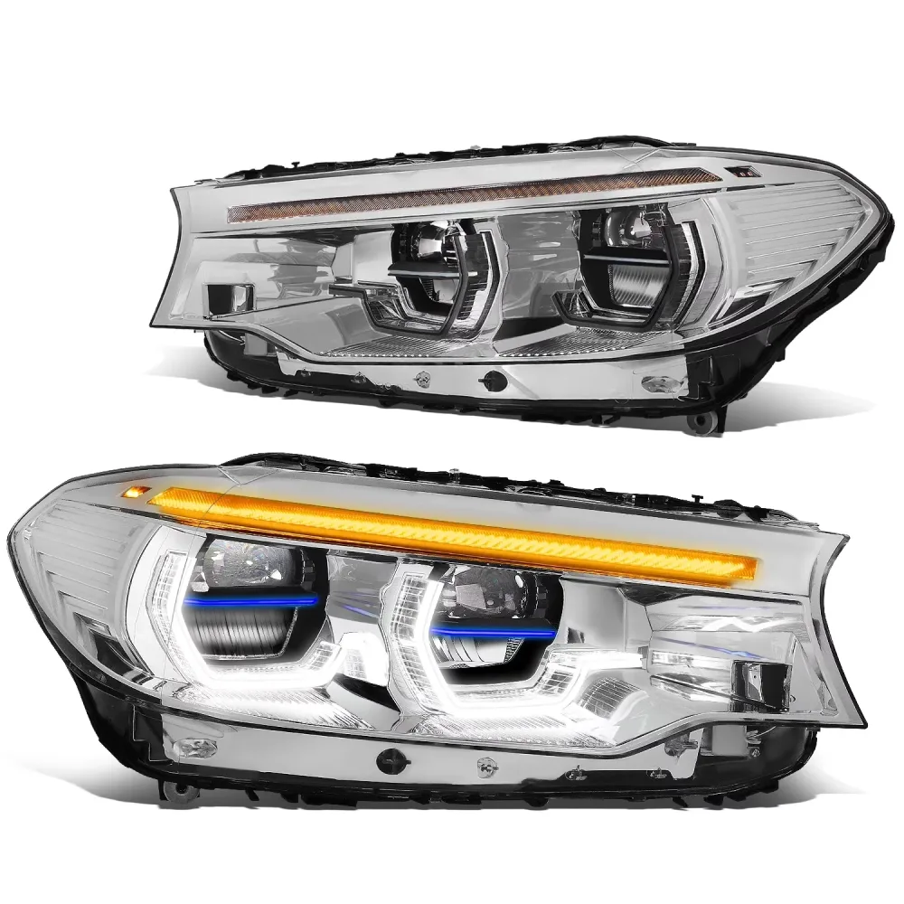 Projector Headlight led white blue