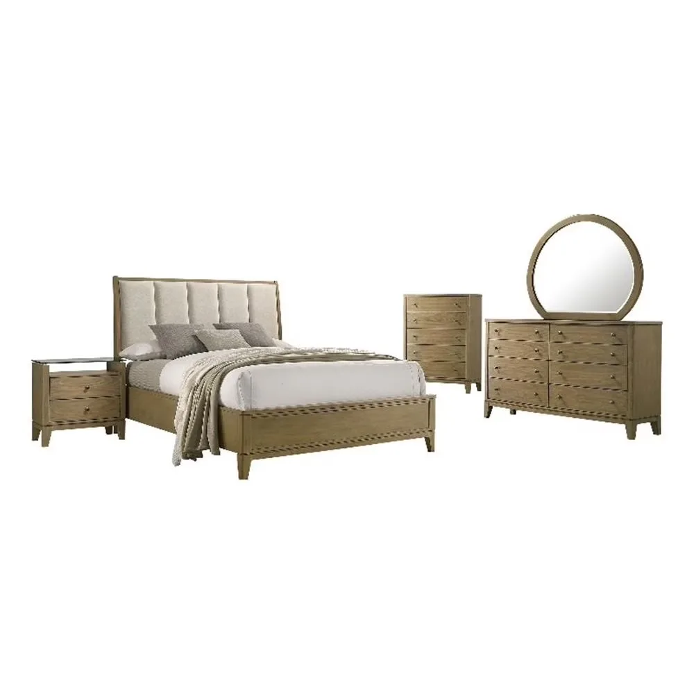 Bedroom beige 53.25" 64"