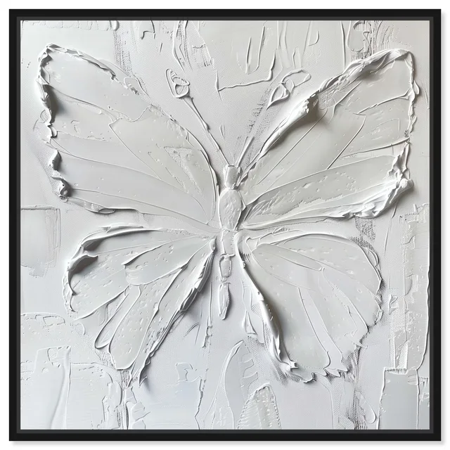 Frame 12" white black