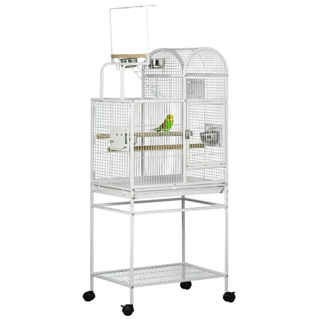 Cage Bird 64" white 24"