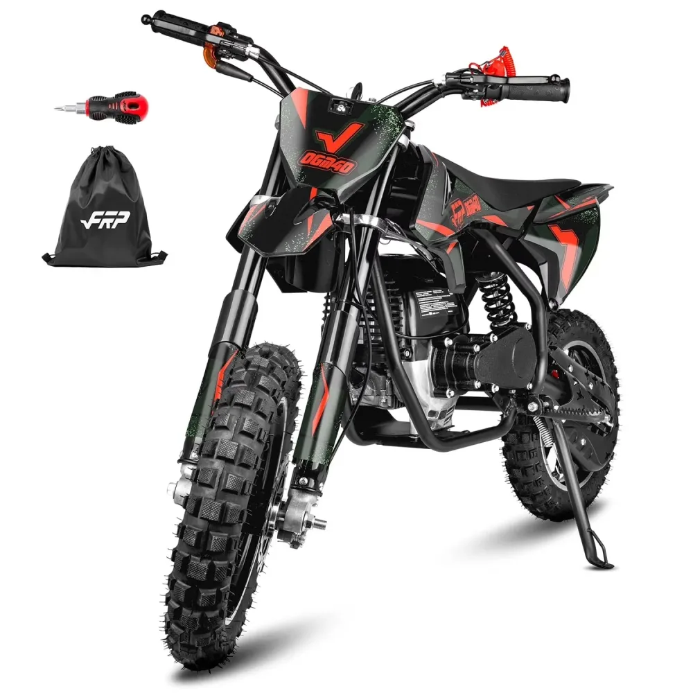 Dirt Bike 132 lbs red black