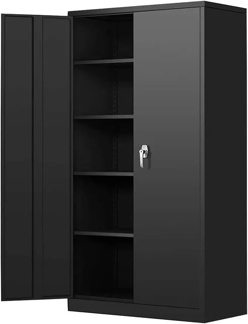 Garage Storage 72 inches adjustable black