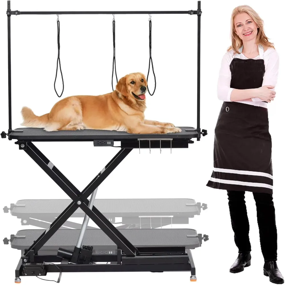 Dog Grooming 47inch adjustable black