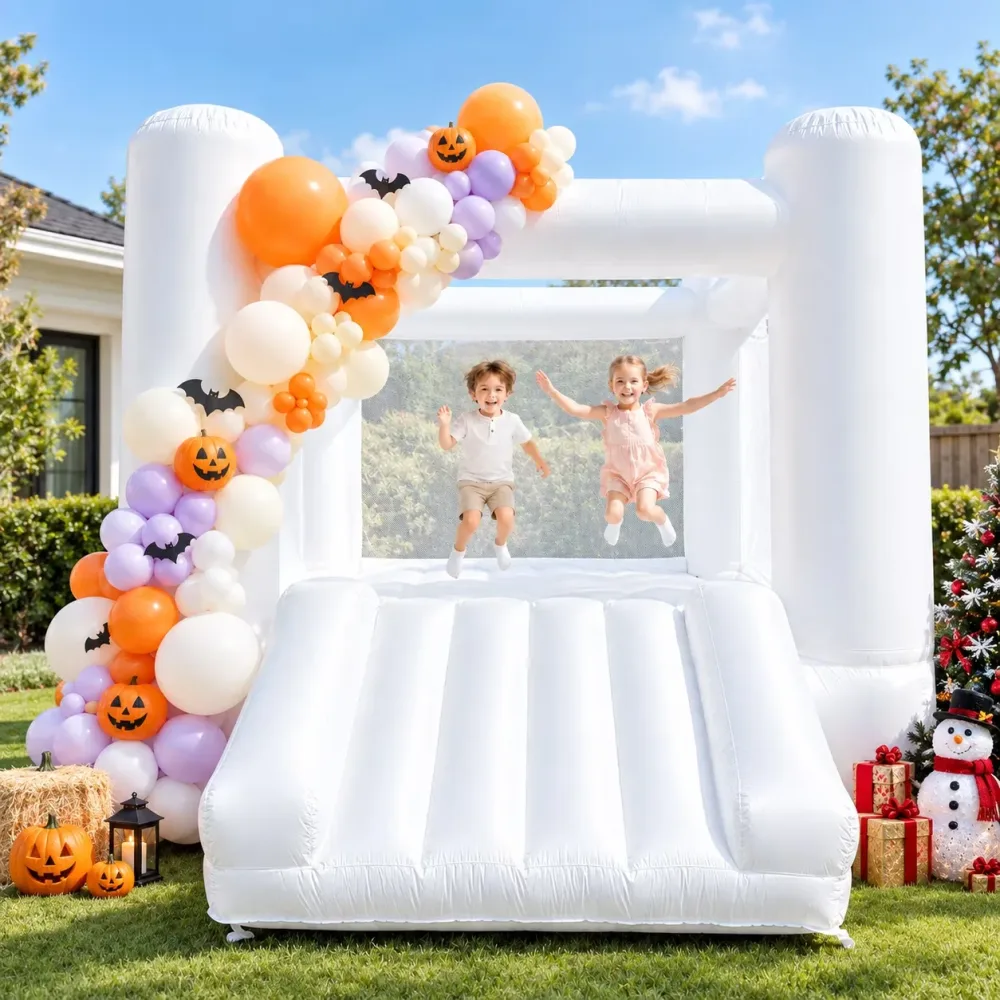Backyard Play 11' 8' white